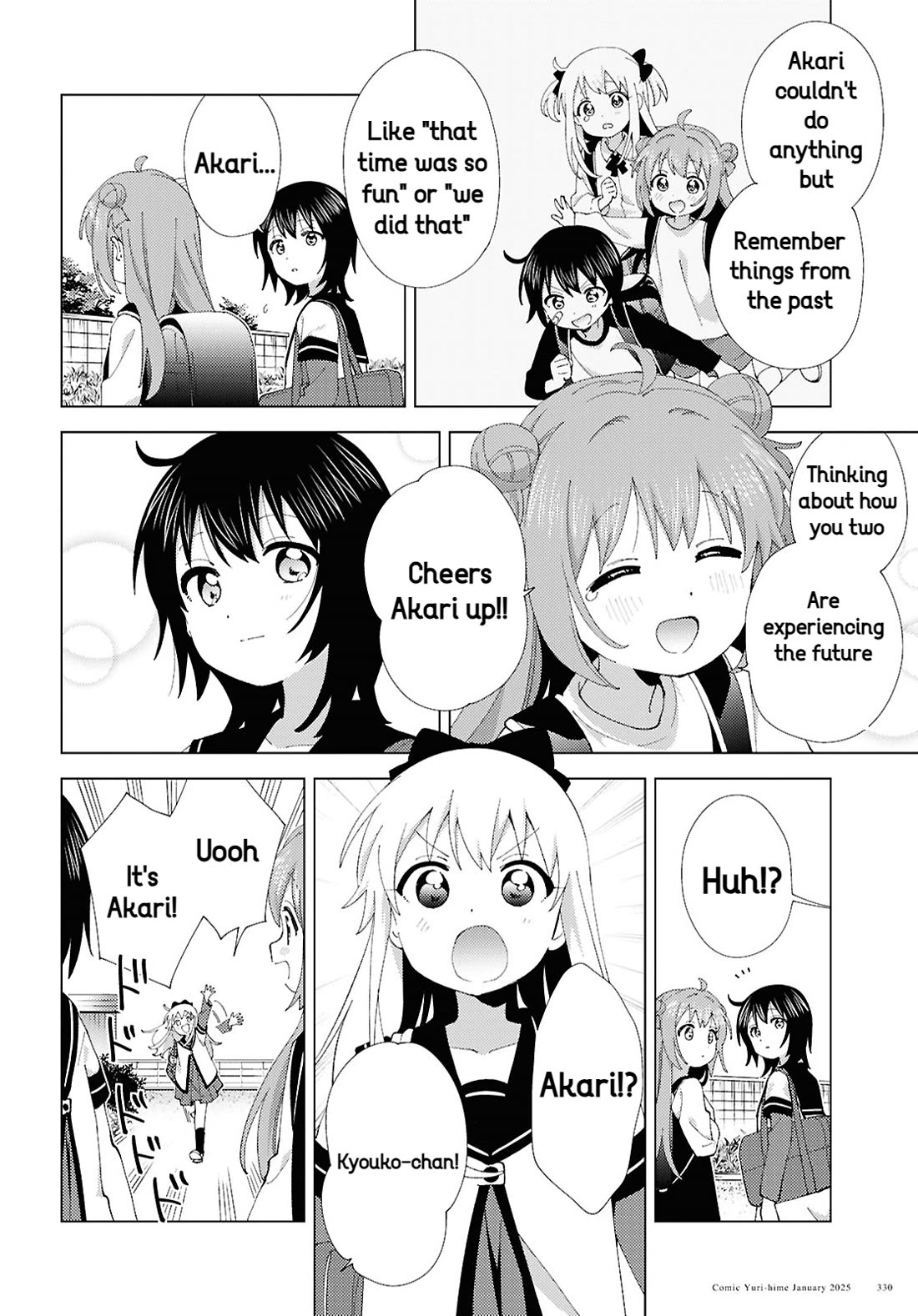 Yuru Yuri chapter 216 page 8