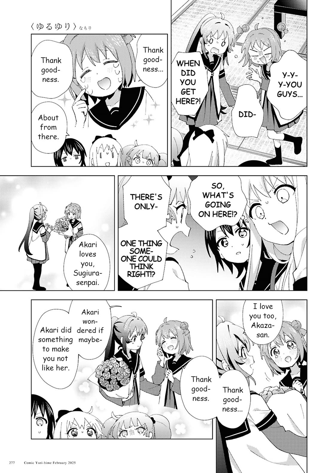 Yuru Yuri chapter 217 page 9