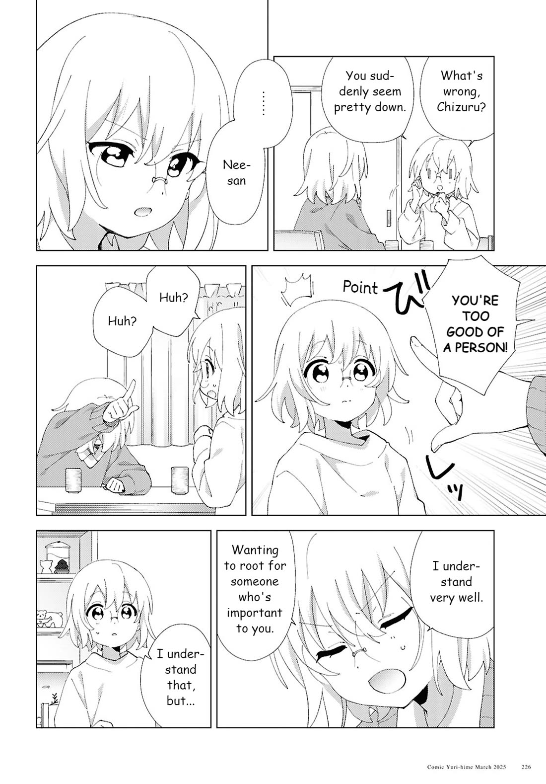 Yuru Yuri chapter 218 page 4