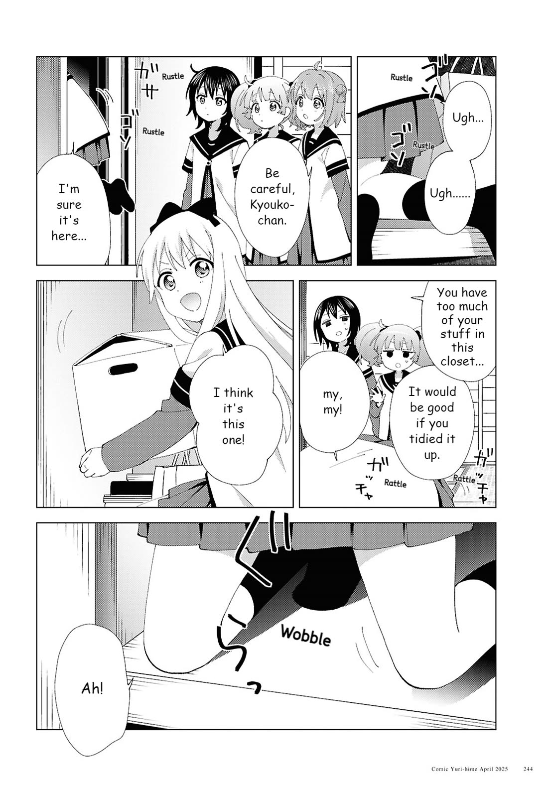 Yuru Yuri chapter 219 page 2