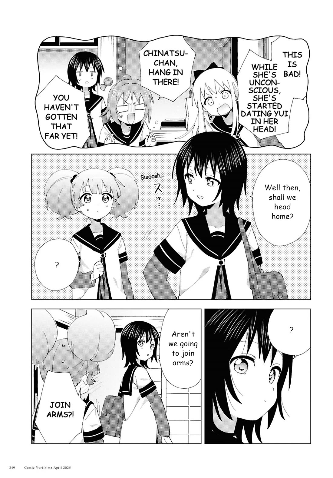 Yuru Yuri chapter 219 page 7