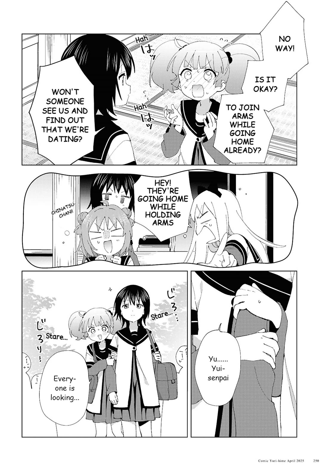 Yuru Yuri chapter 219 page 8