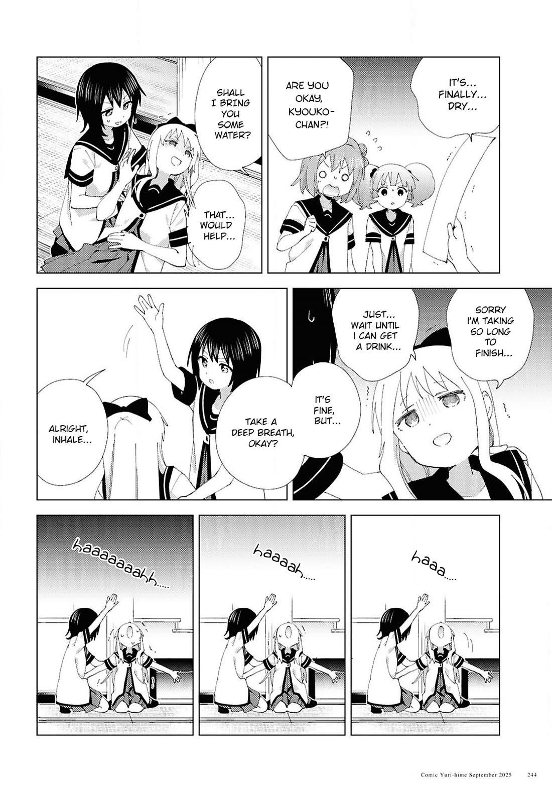 Yuru Yuri chapter 224 page 6