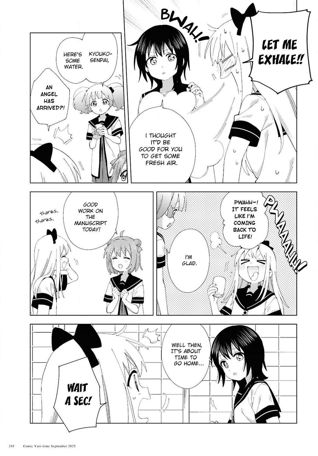 Yuru Yuri chapter 224 page 7