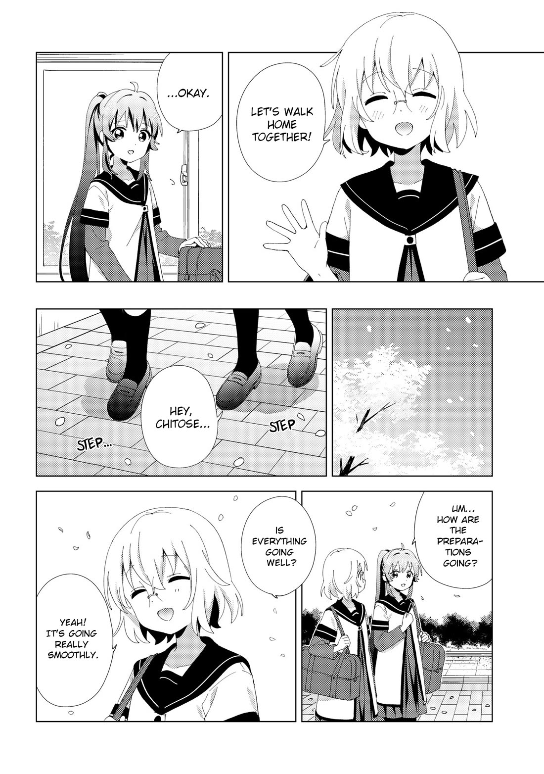 Yuru Yuri chapter 232 page 6