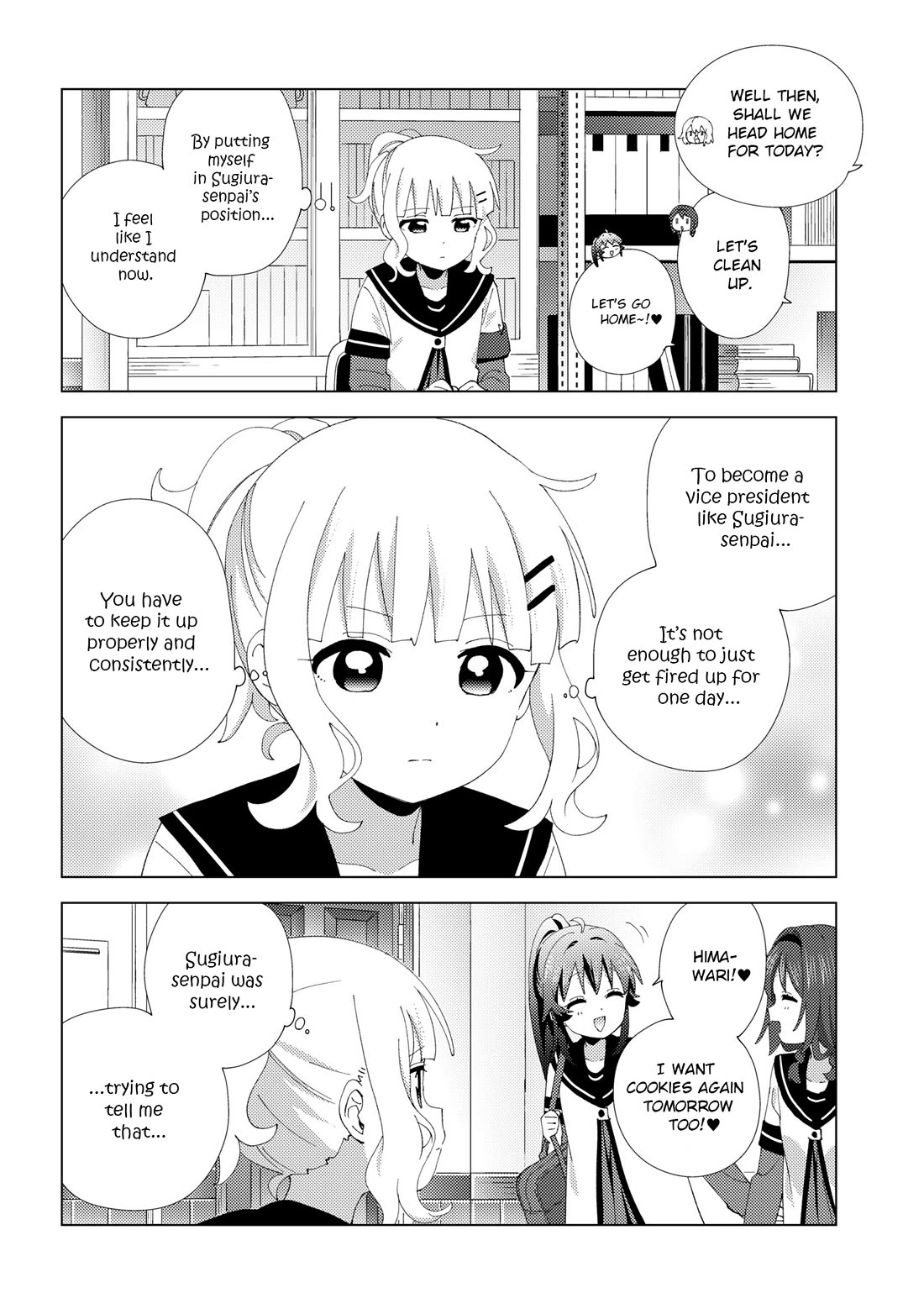Yuru Yuri chapter 234 page 10