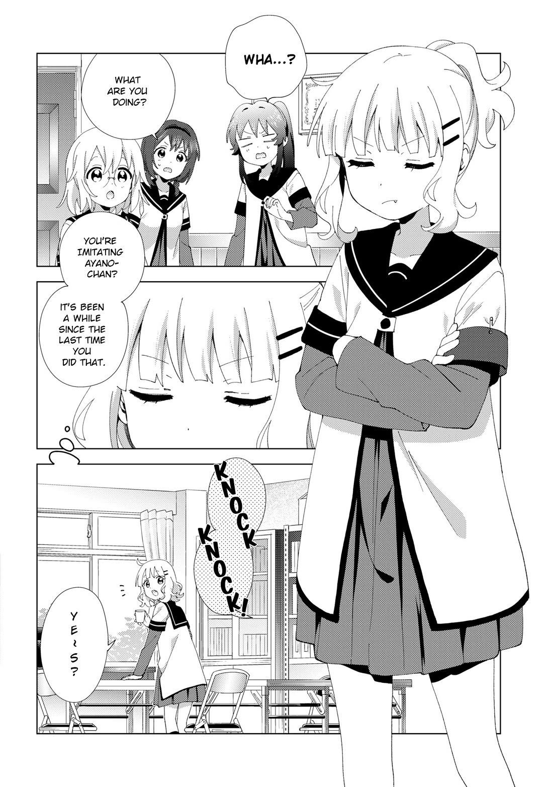 Yuru Yuri chapter 234 page 2