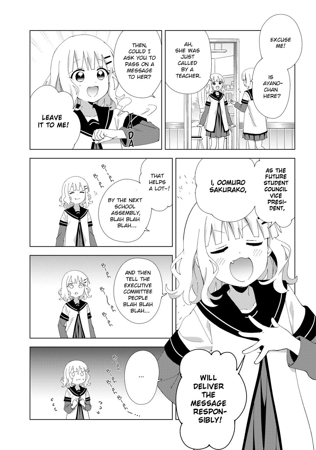 Yuru Yuri chapter 234 page 3