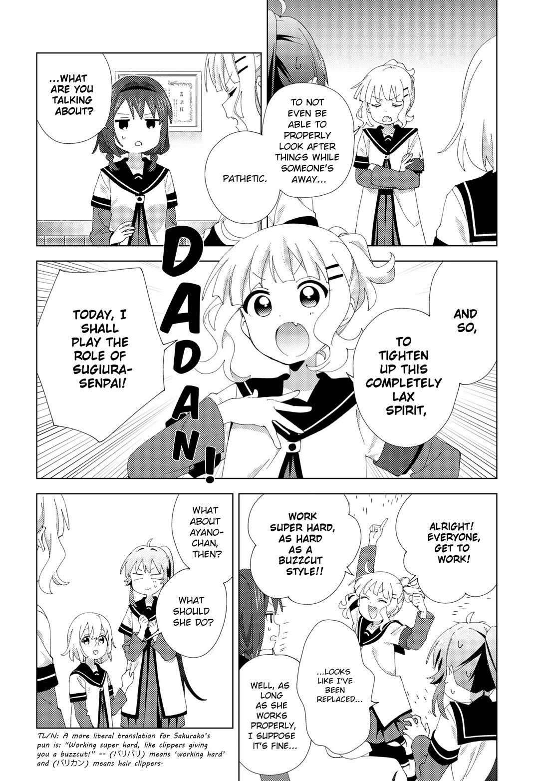 Yuru Yuri chapter 234 page 4