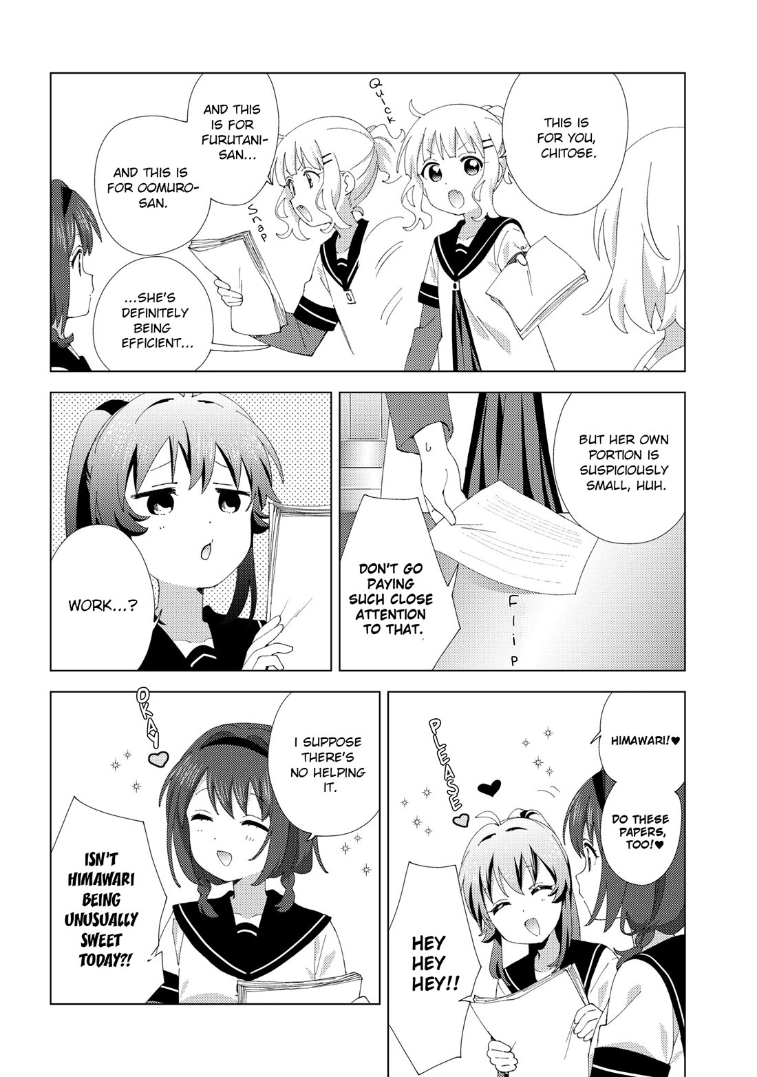 Yuru Yuri chapter 234 page 6