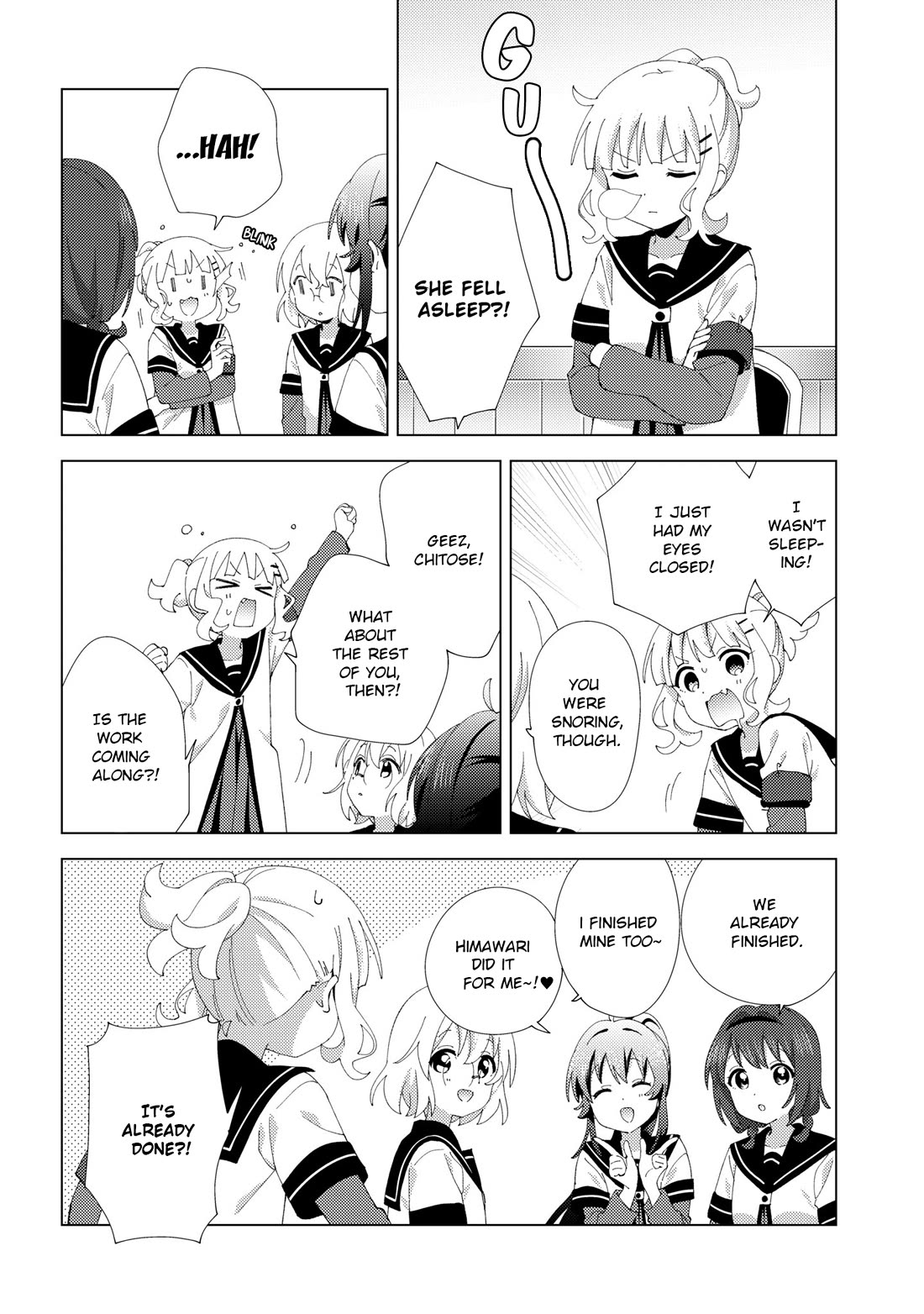 Yuru Yuri chapter 234 page 8