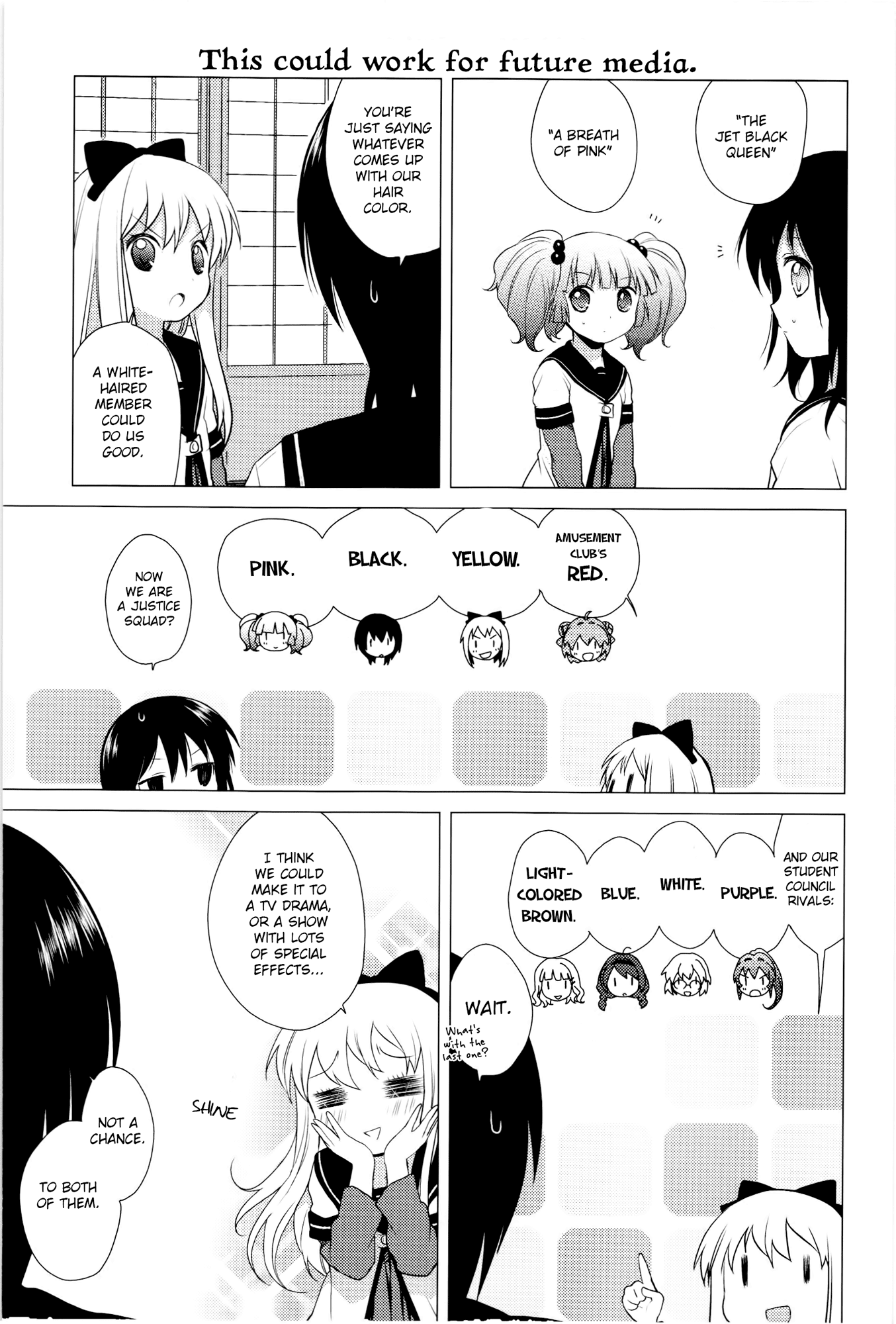 Yuru Yuri chapter 25 page 9