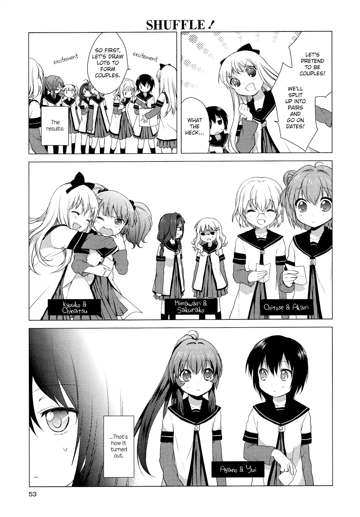 Yuru Yuri chapter 26 page 3