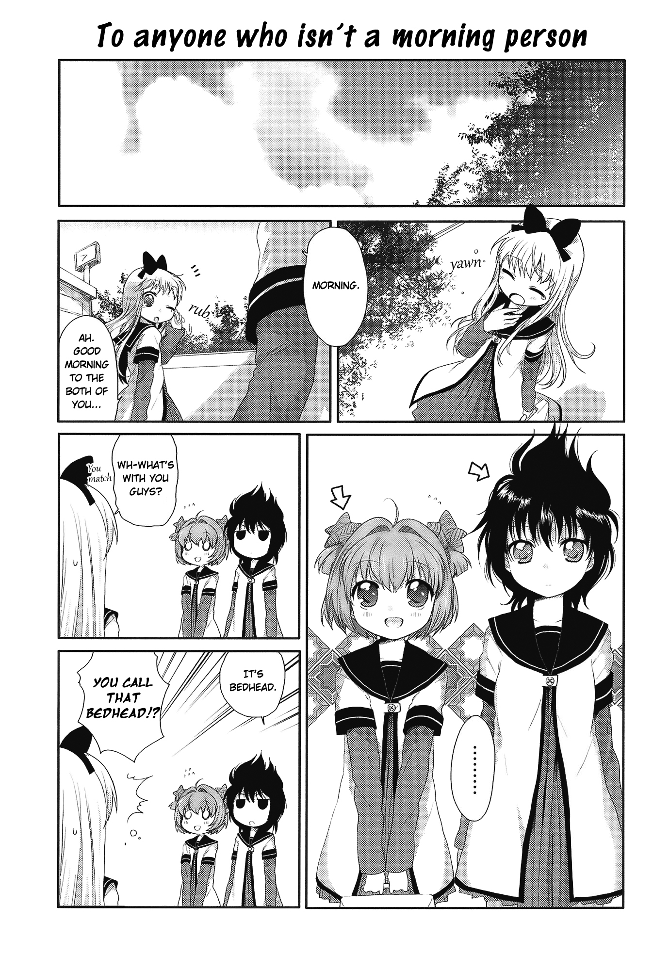 Yuru Yuri chapter 3 page 1