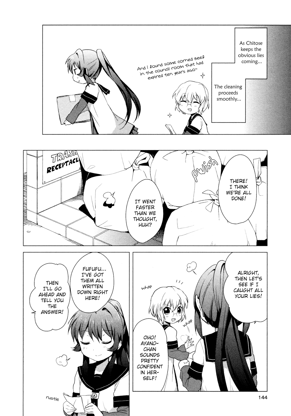 Yuru Yuri chapter 32 page 10