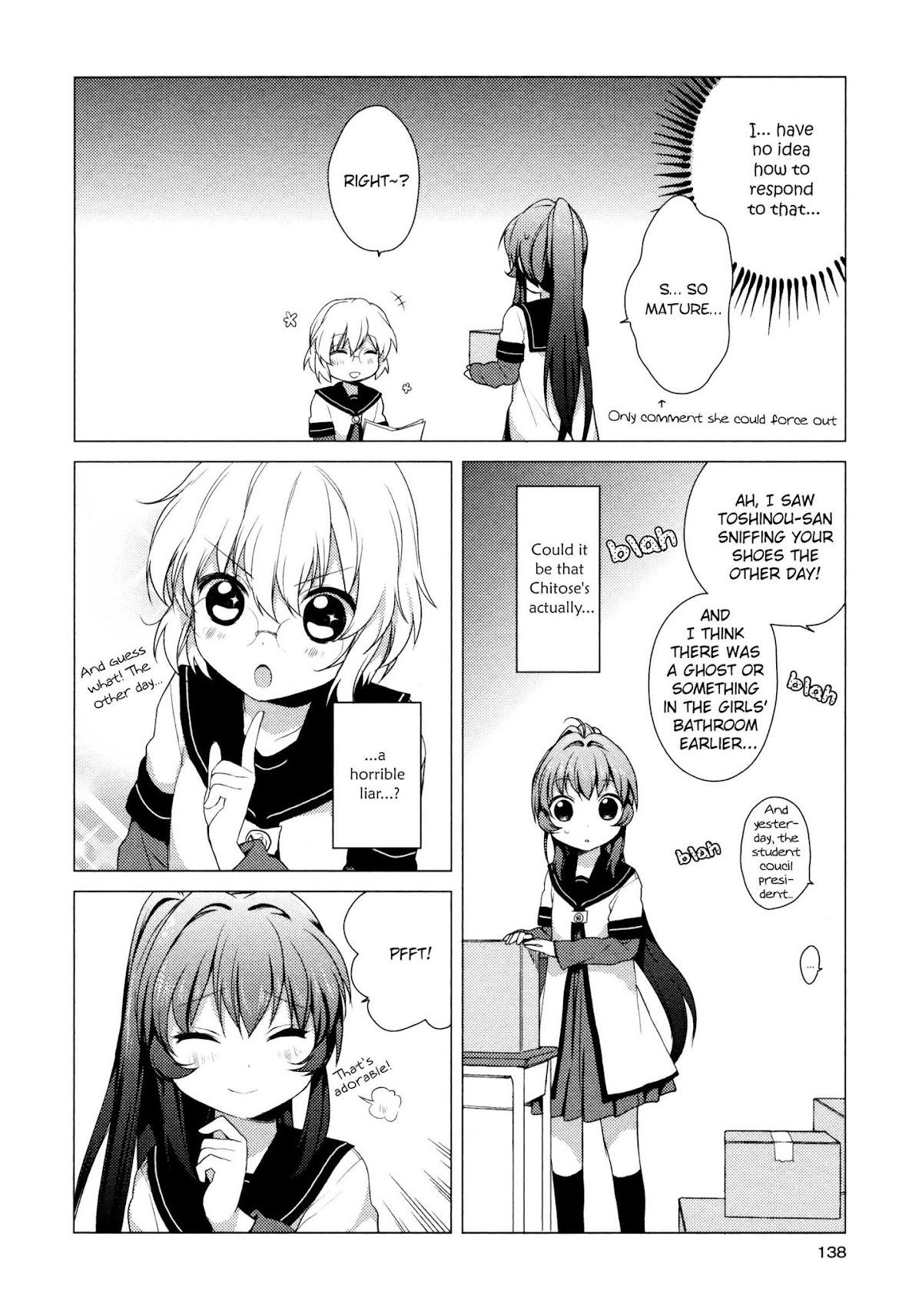 Yuru Yuri chapter 32 page 4