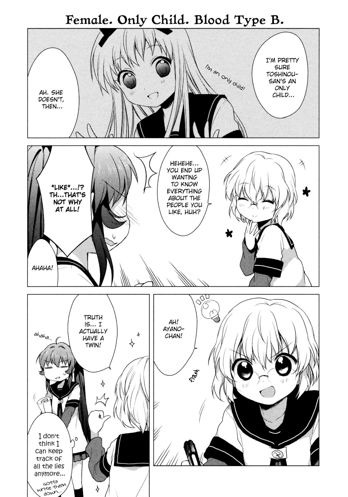 Yuru Yuri chapter 32 page 9