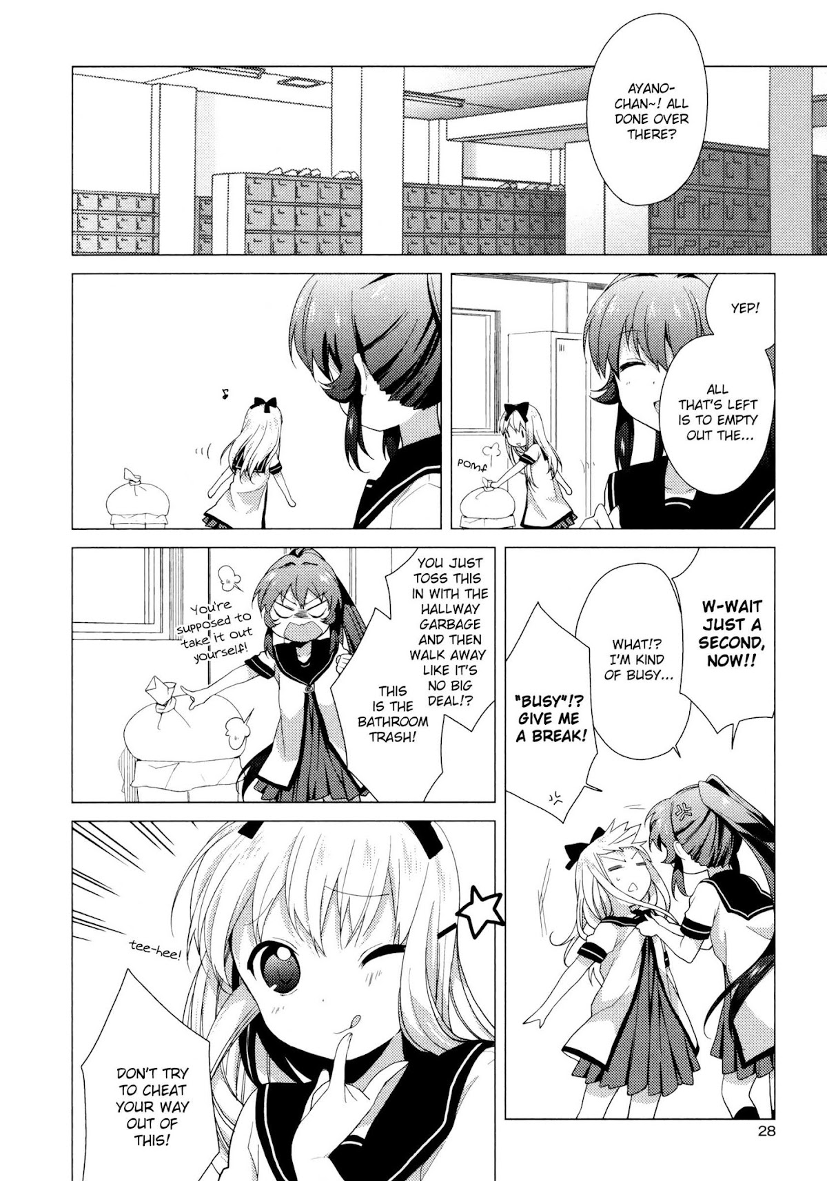 Yuru Yuri chapter 34 page 6