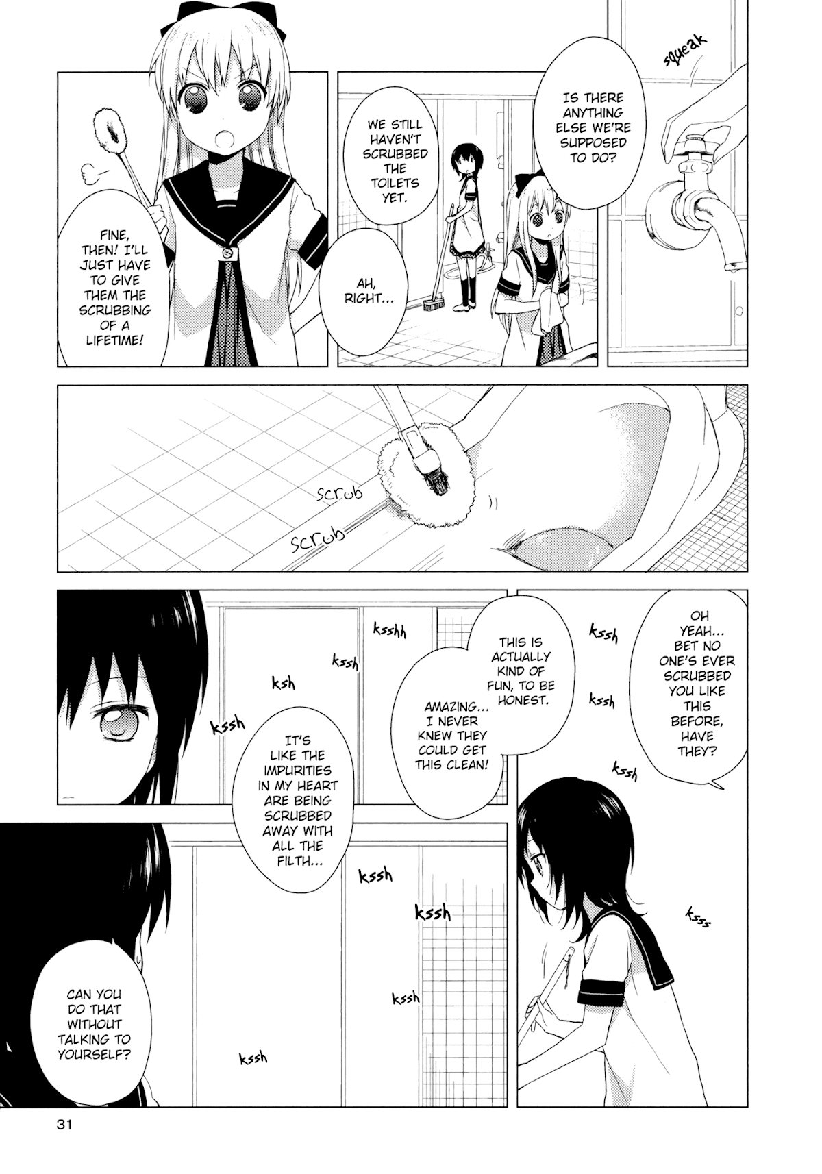 Yuru Yuri chapter 34 page 9