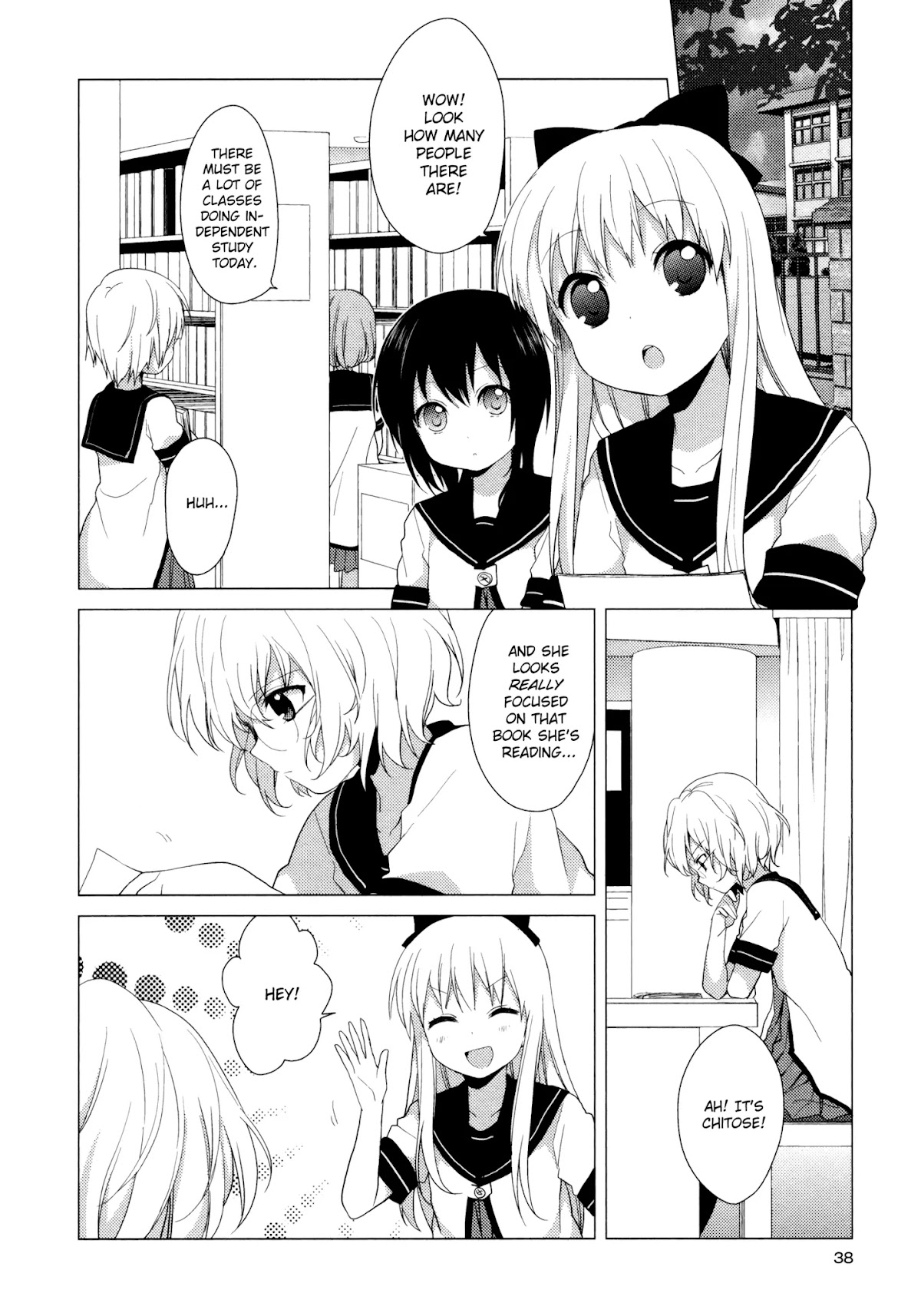 Yuru Yuri chapter 35 page 2