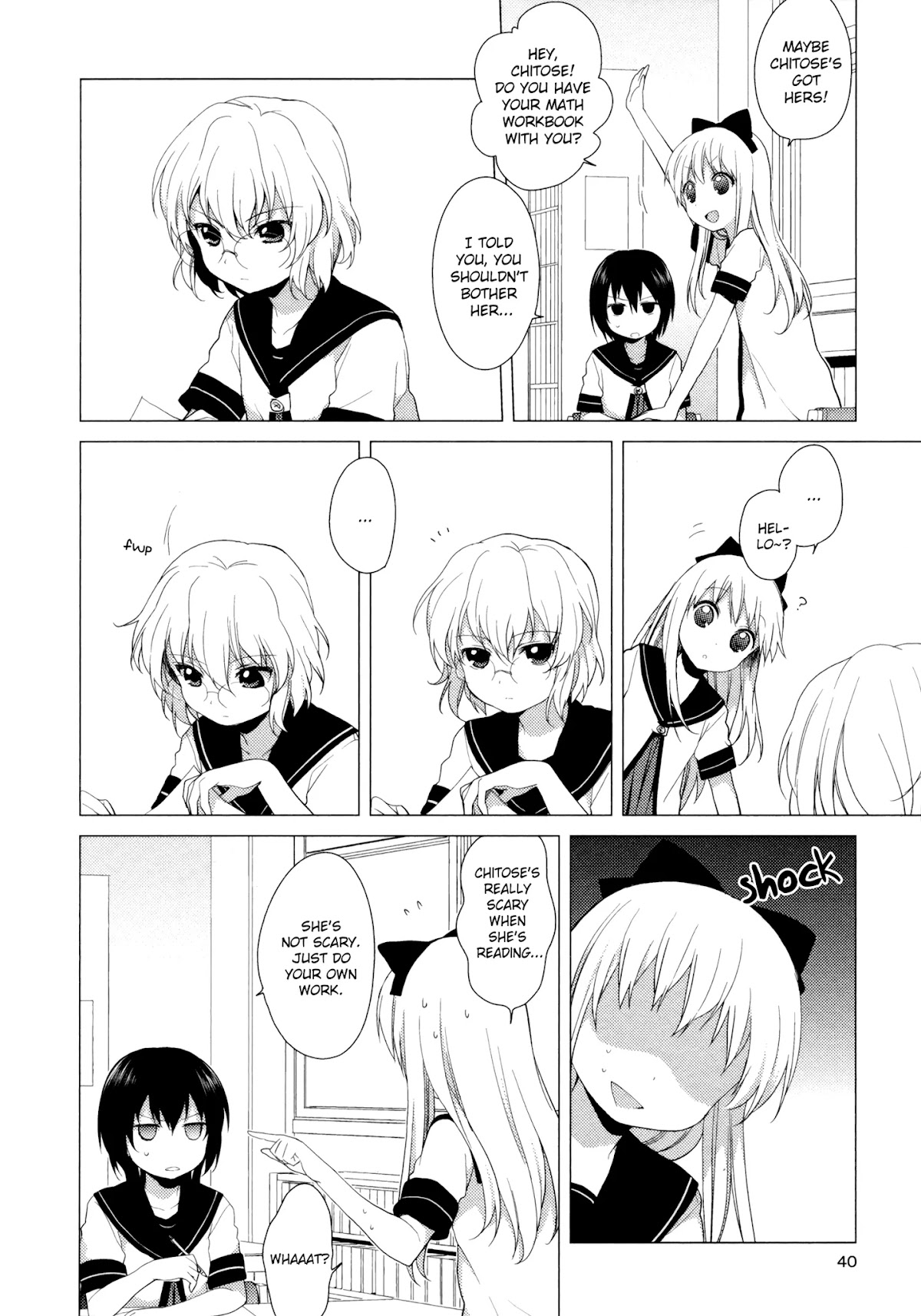 Yuru Yuri chapter 35 page 4