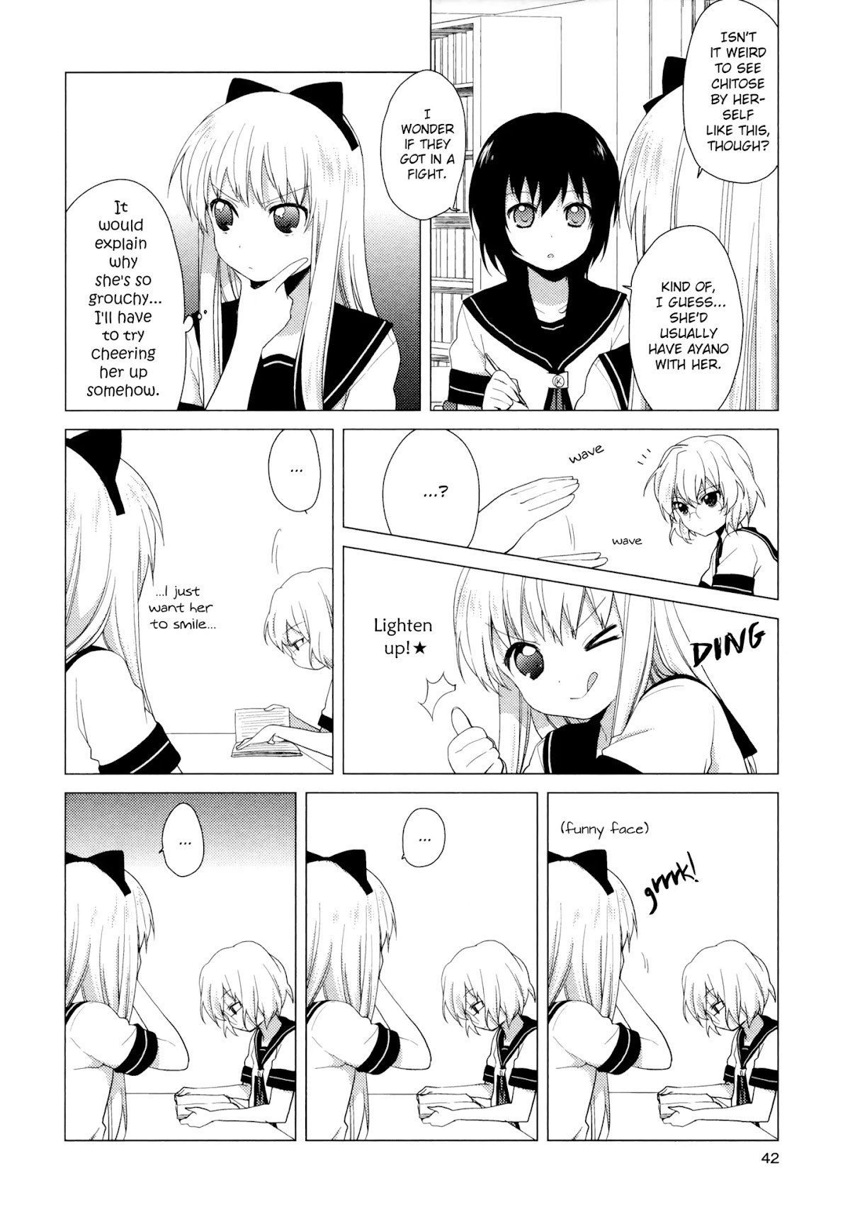 Yuru Yuri chapter 35 page 6