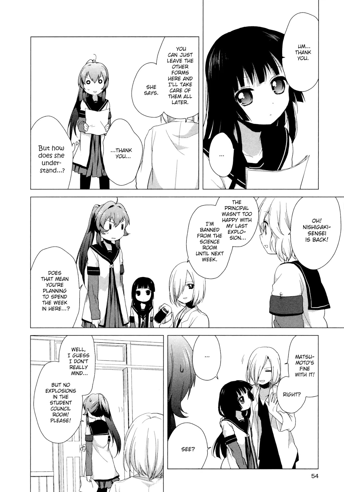 Yuru Yuri chapter 36 page 4