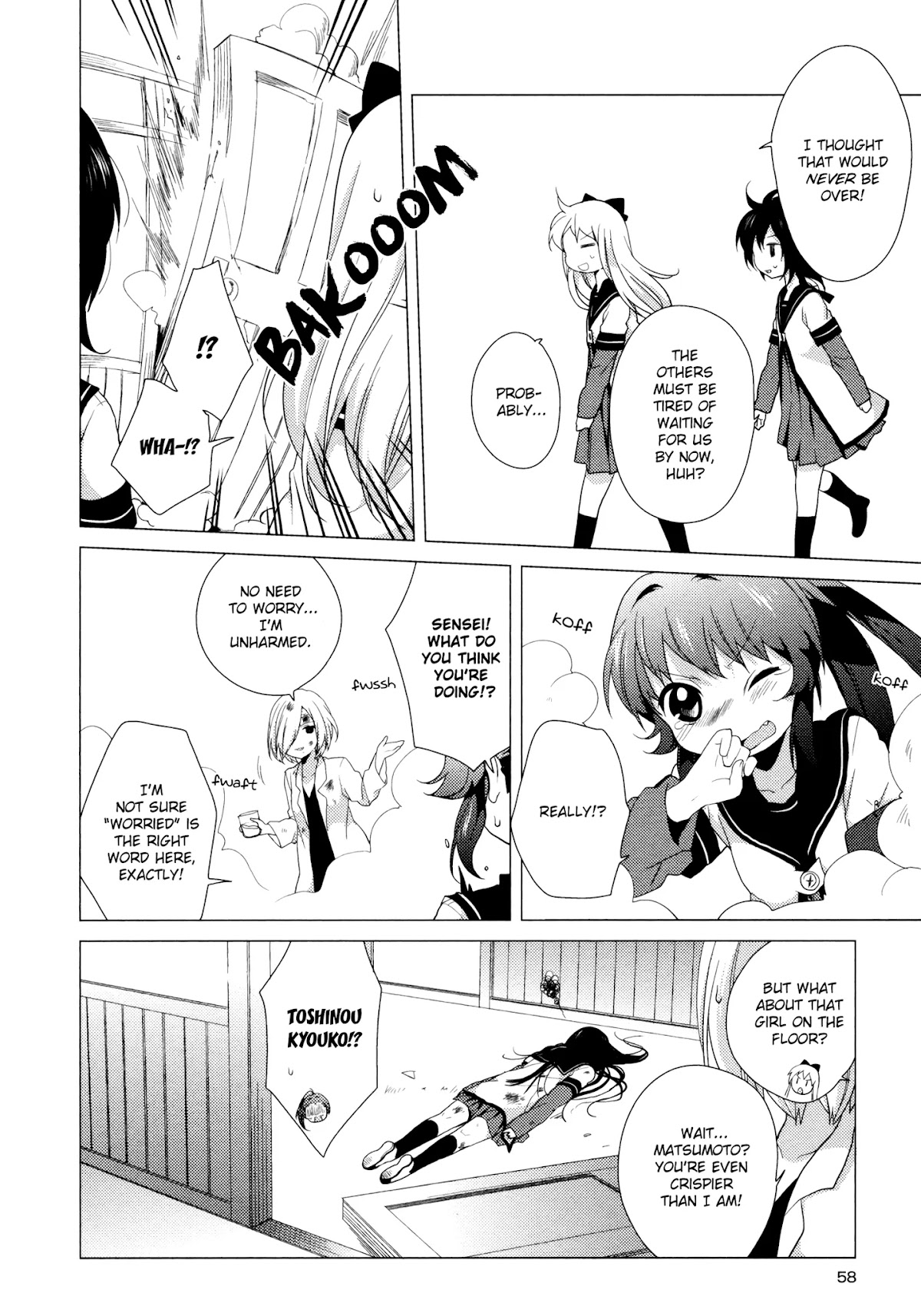 Yuru Yuri chapter 36 page 8