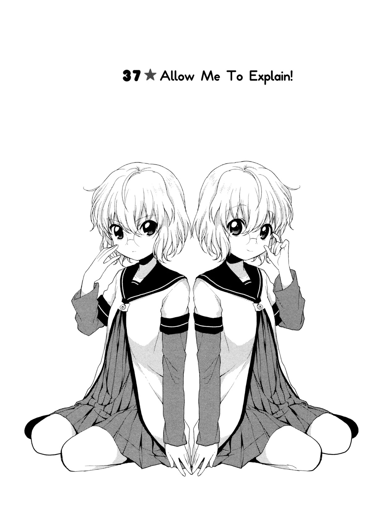 Yuru Yuri chapter 37 page 1