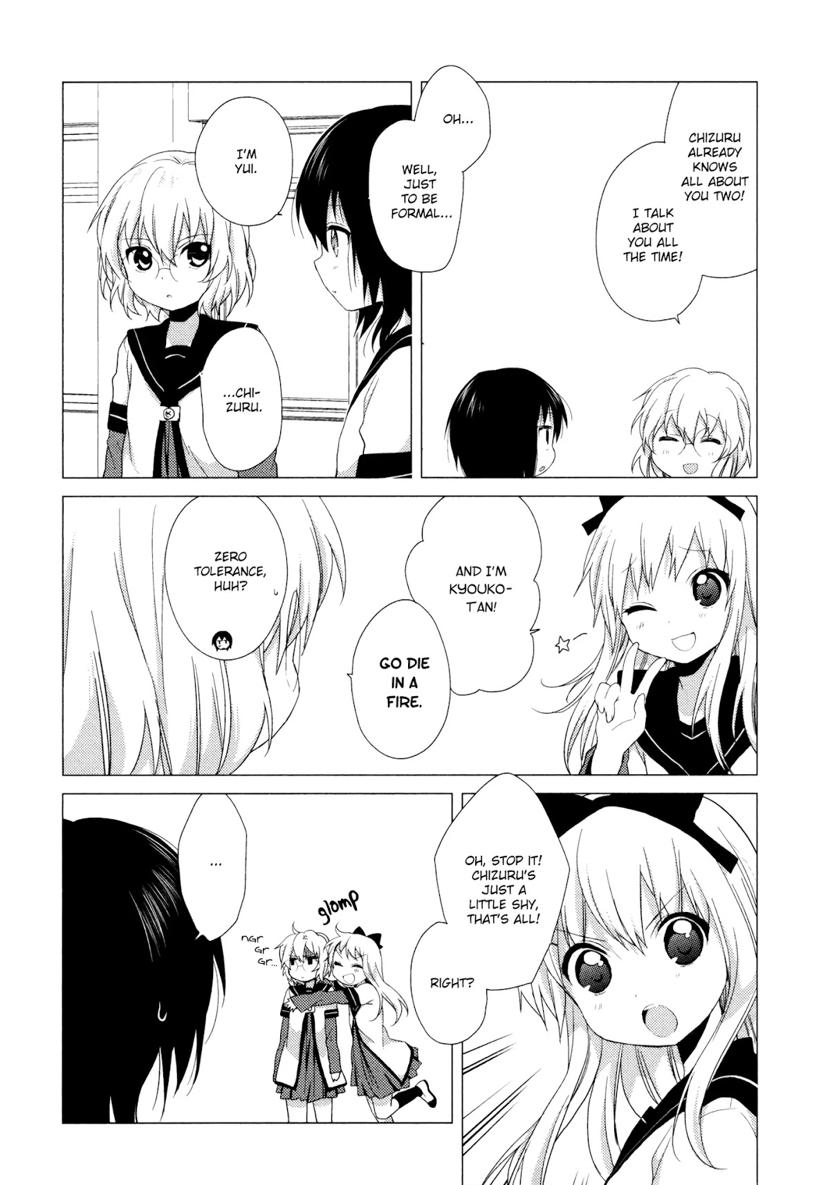 Yuru Yuri chapter 37 page 10