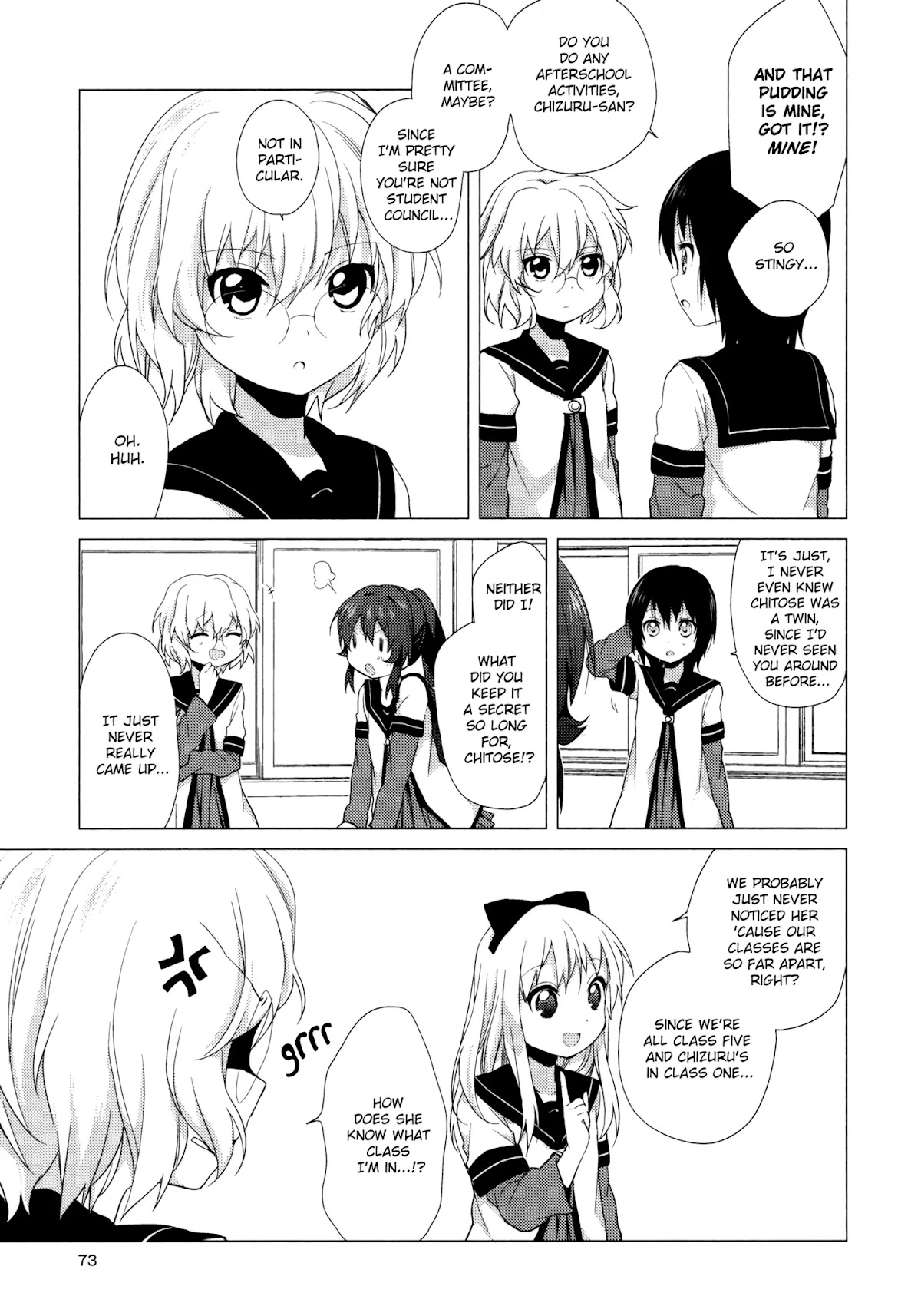 Yuru Yuri chapter 37 page 9