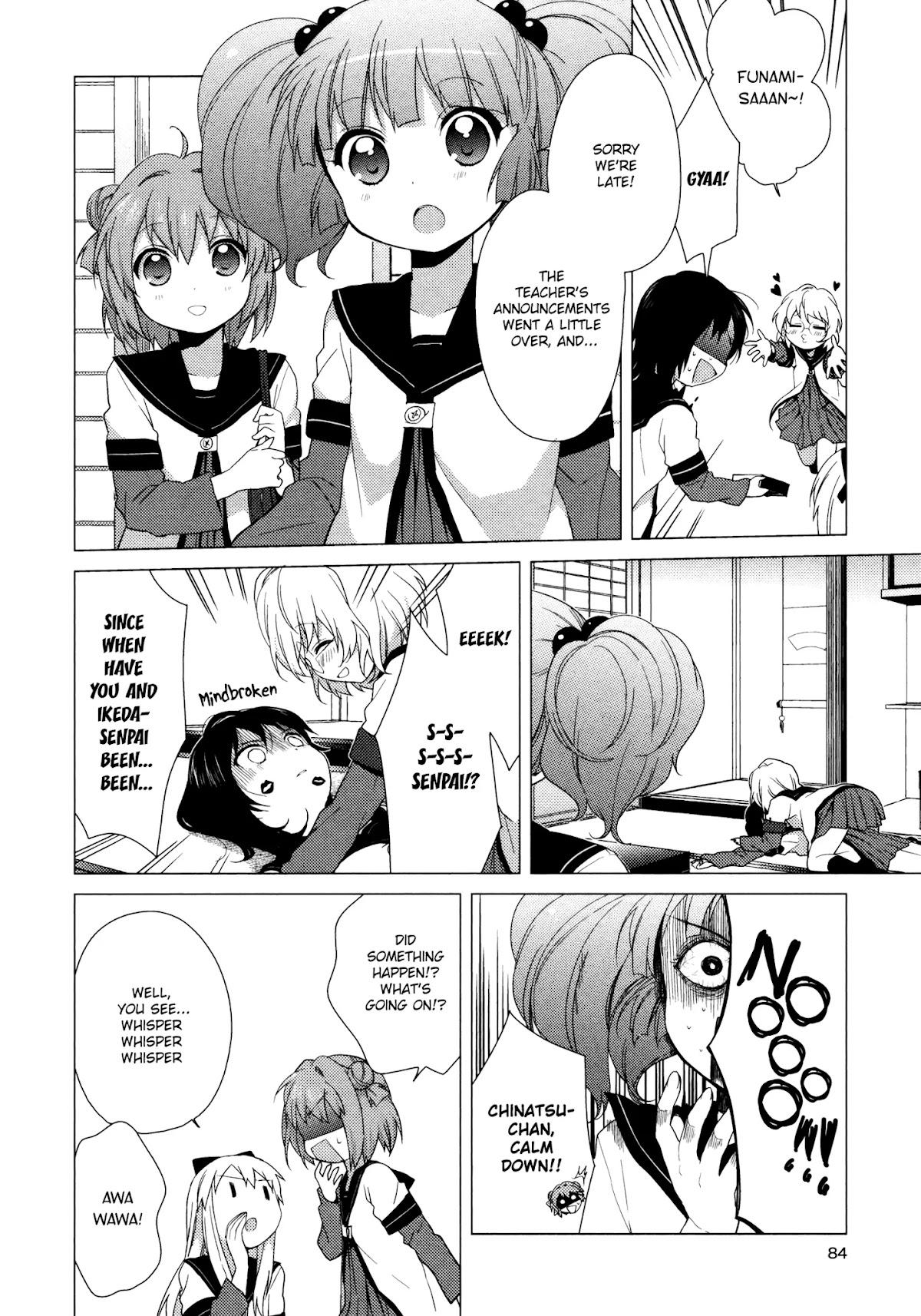 Yuru Yuri chapter 38 page 6