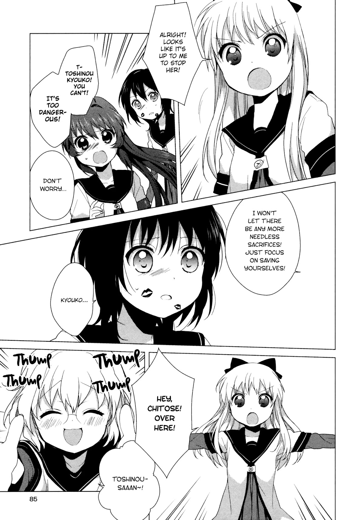 Yuru Yuri chapter 38 page 7