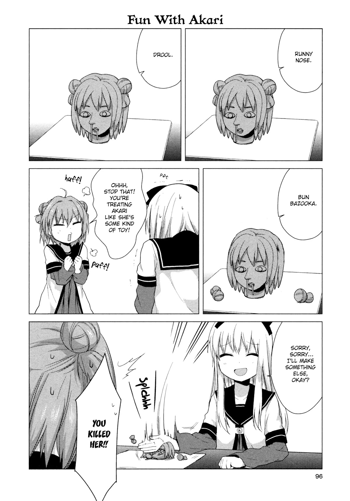 Yuru Yuri chapter 39 page 4