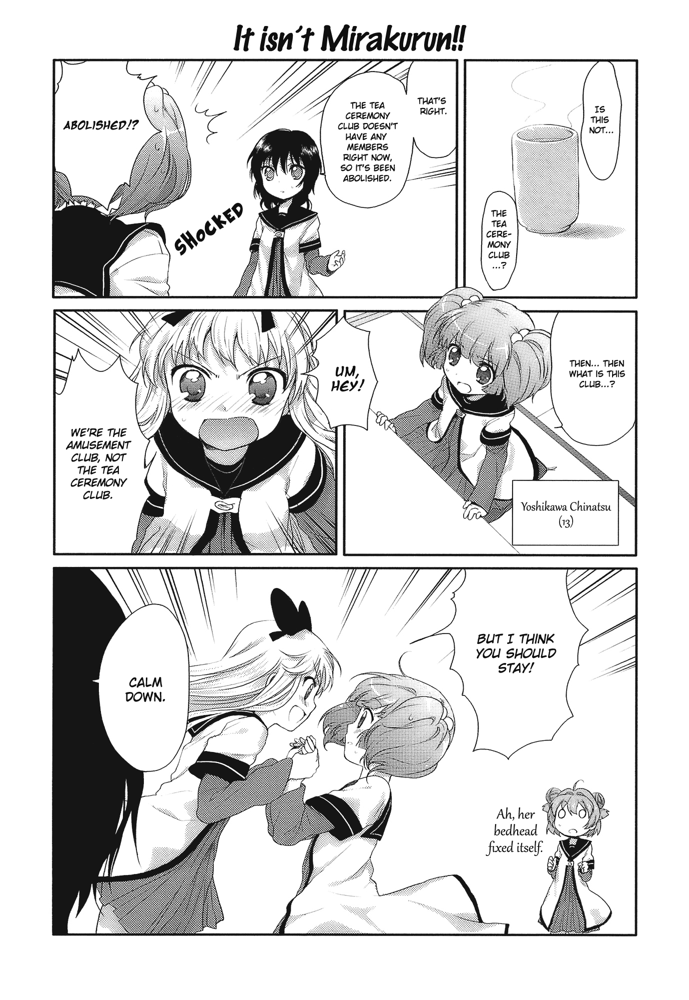 Yuru Yuri chapter 4 page 2