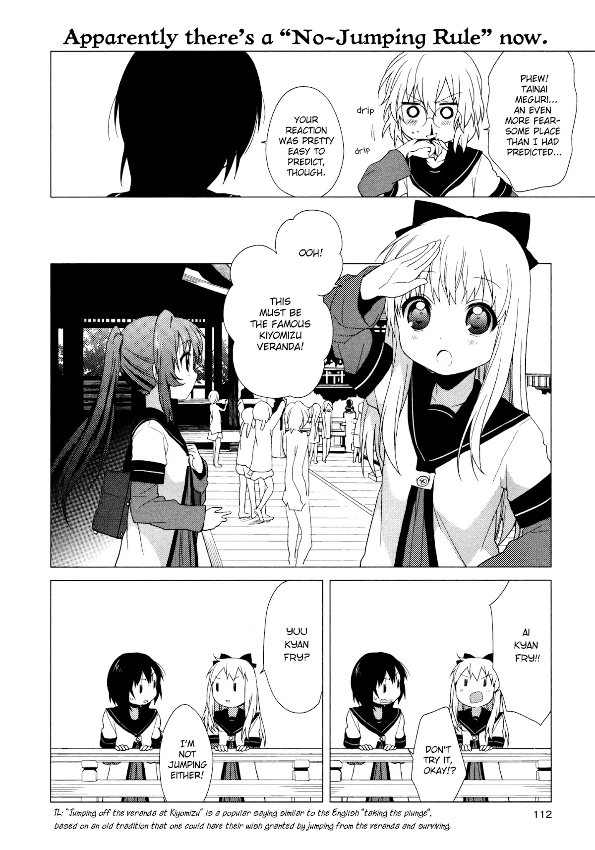 Yuru Yuri chapter 40 page 6