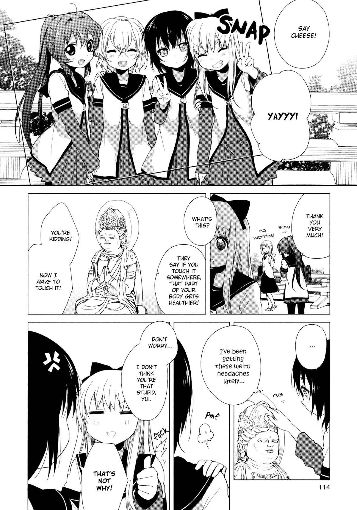 Yuru Yuri chapter 40 page 8