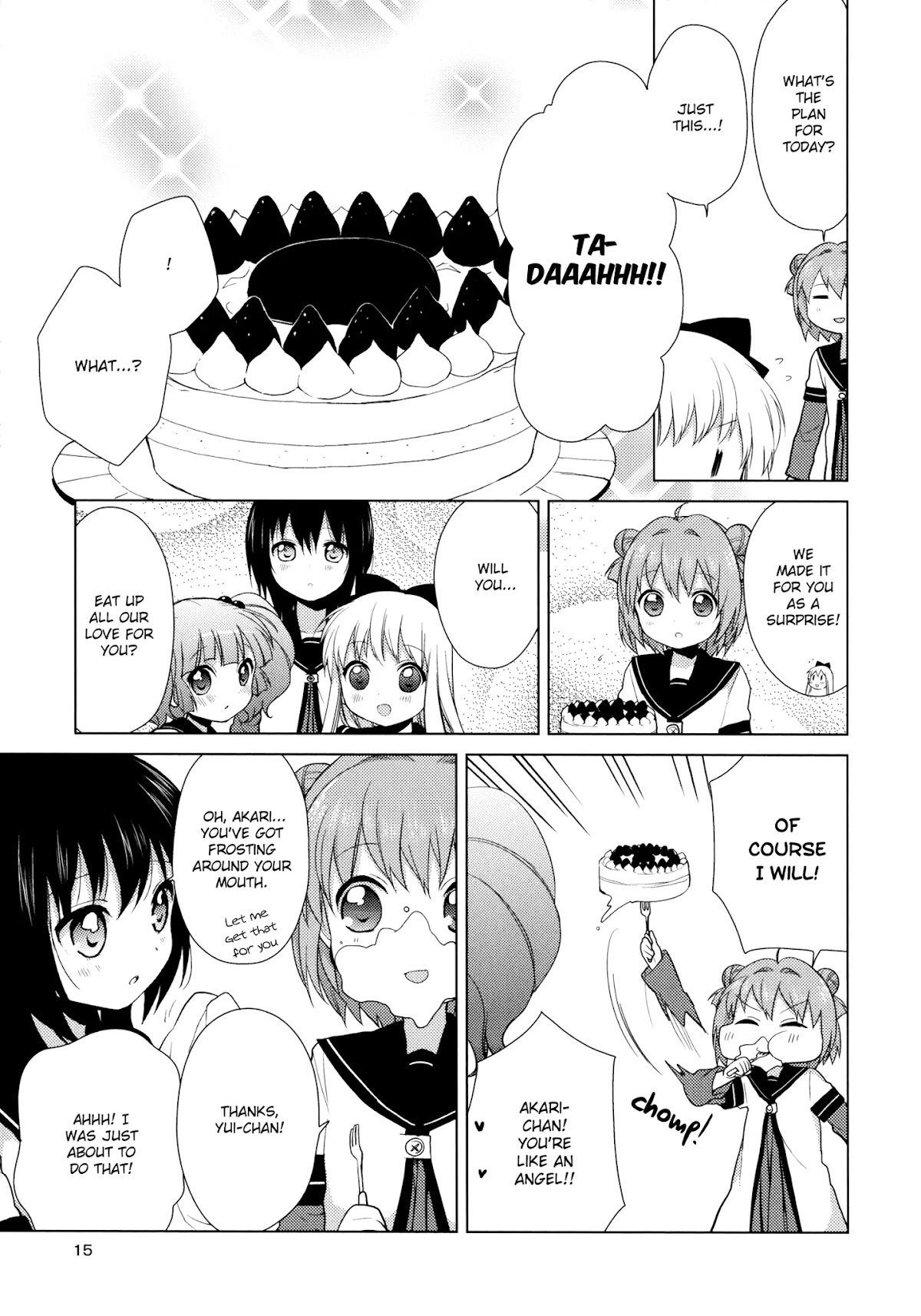 Yuru Yuri chapter 43.5 page 14
