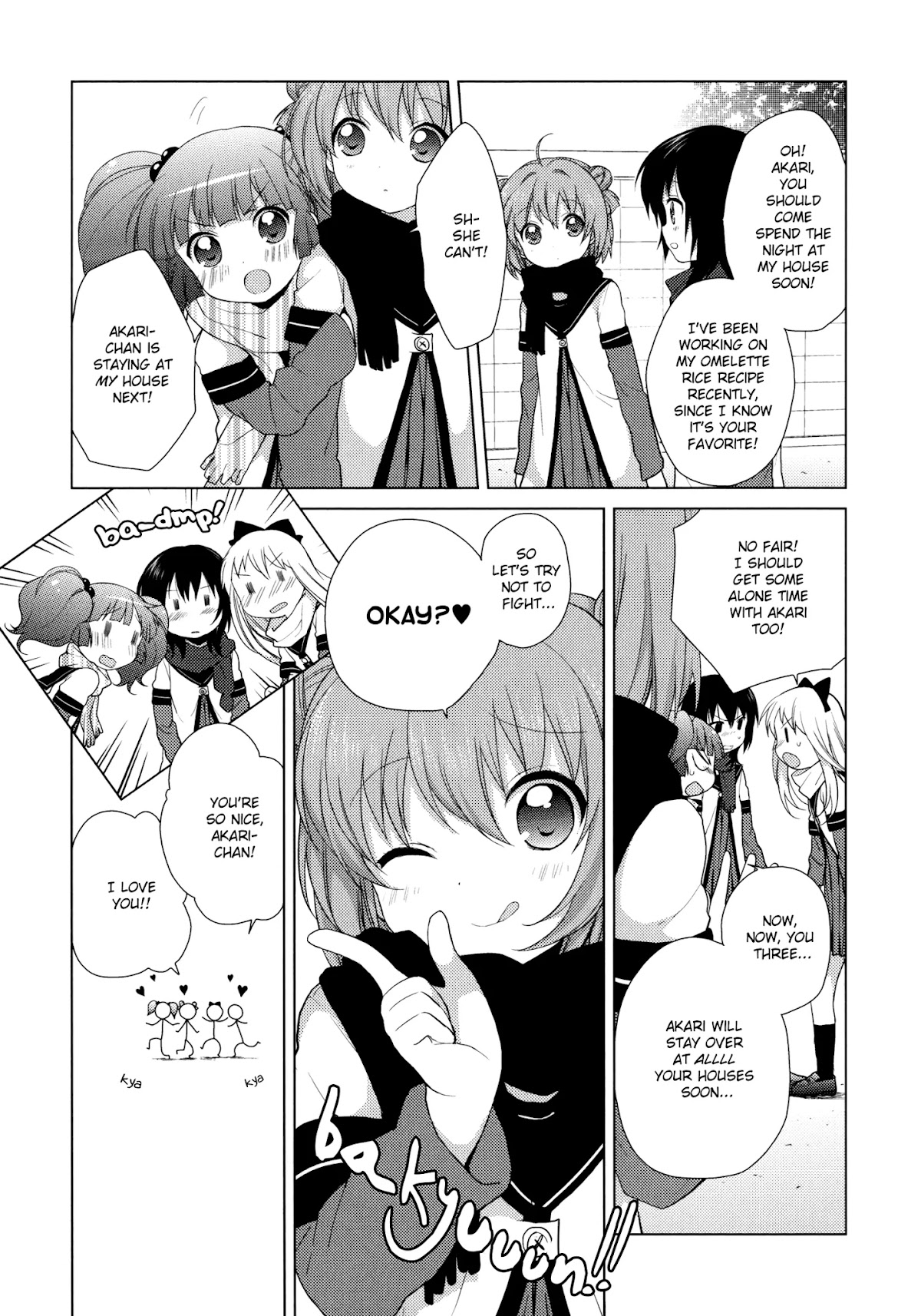 Yuru Yuri chapter 43.5 page 4