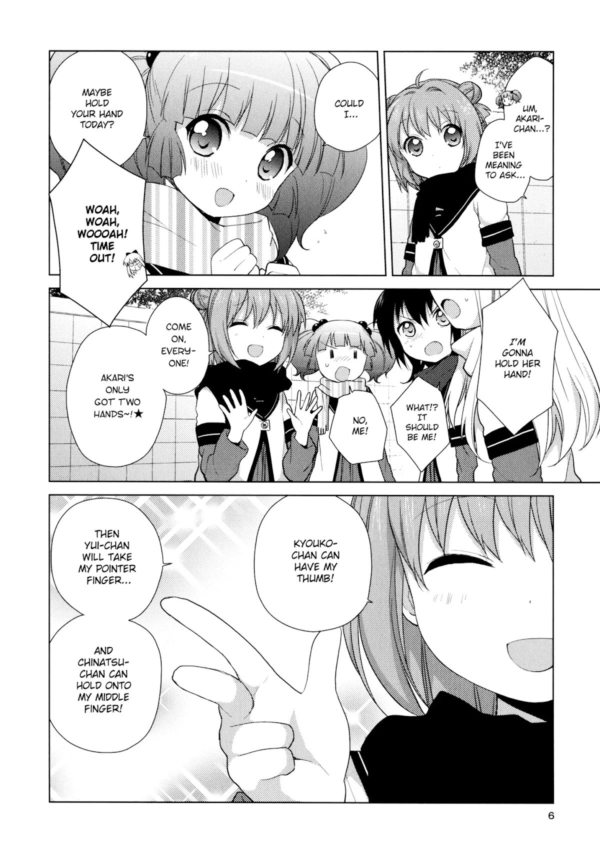 Yuru Yuri chapter 43.5 page 5