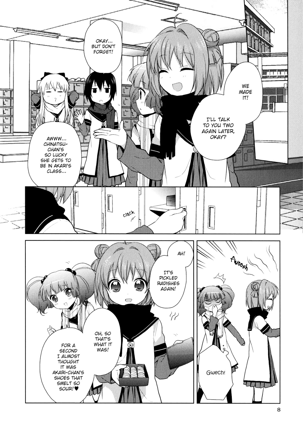 Yuru Yuri chapter 43.5 page 7