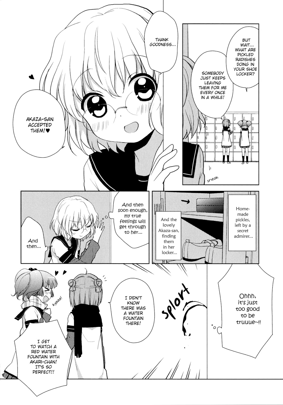 Yuru Yuri chapter 43.5 page 8