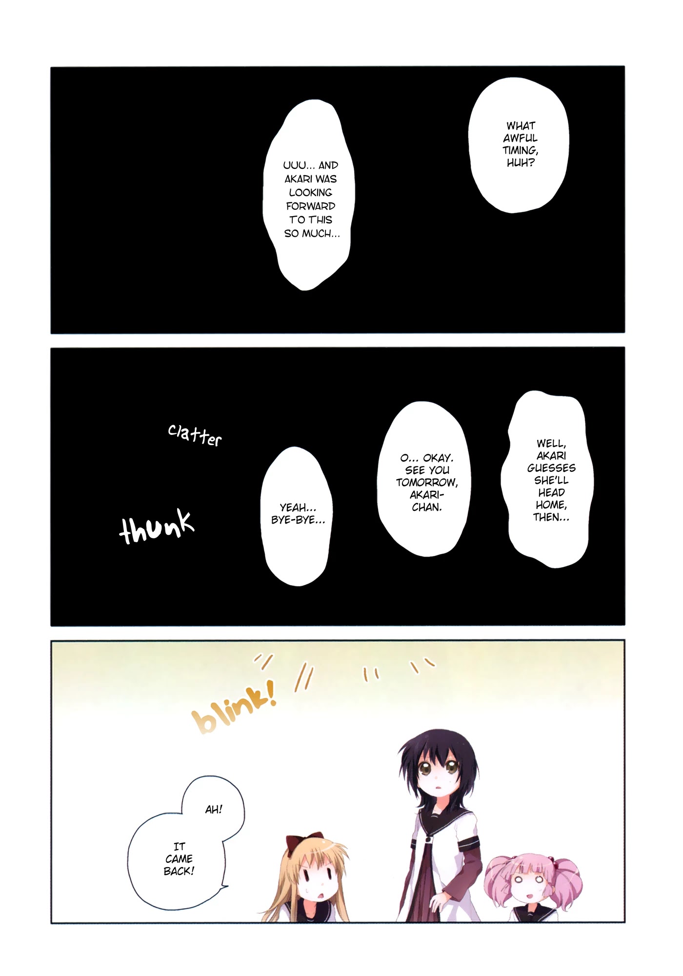 Yuru Yuri chapter 43.8 page 7