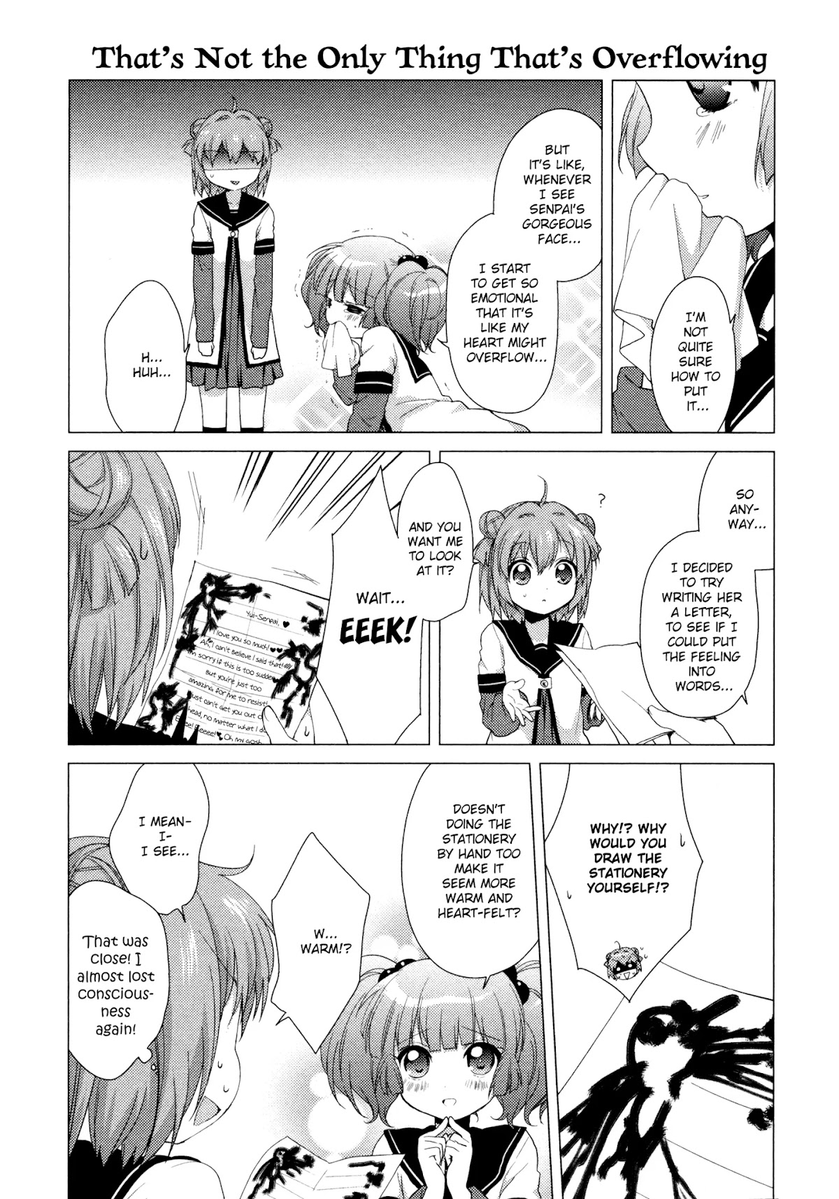 Yuru Yuri chapter 43 page 4