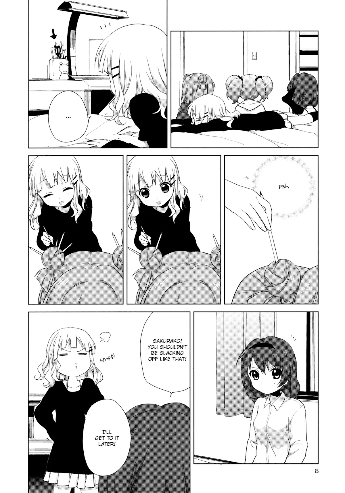 Yuru Yuri chapter 44 page 4
