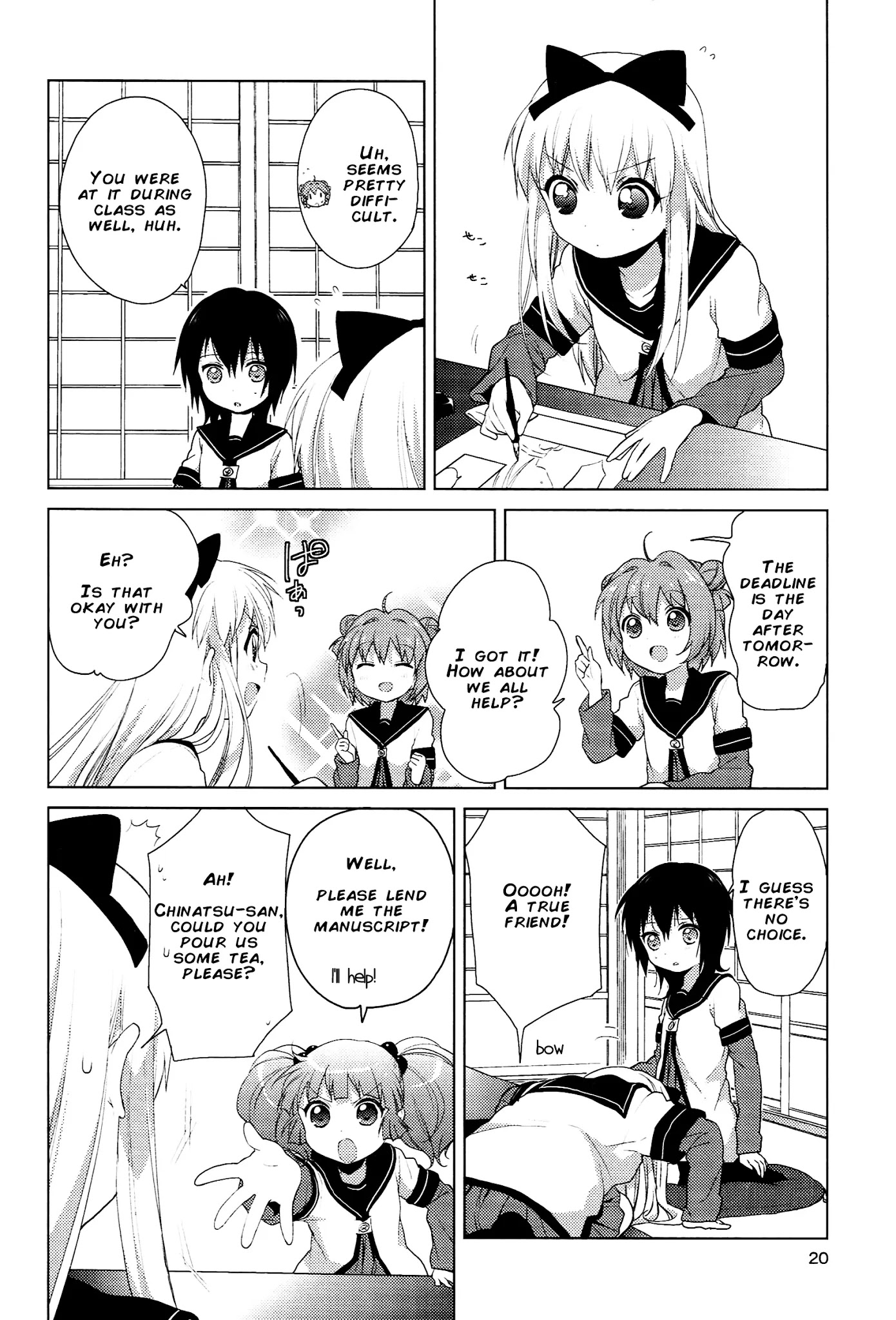 Yuru Yuri chapter 45 page 2