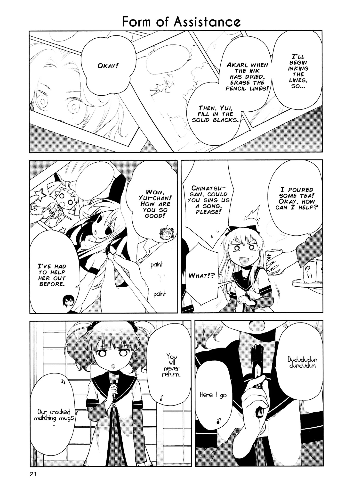 Yuru Yuri chapter 45 page 3