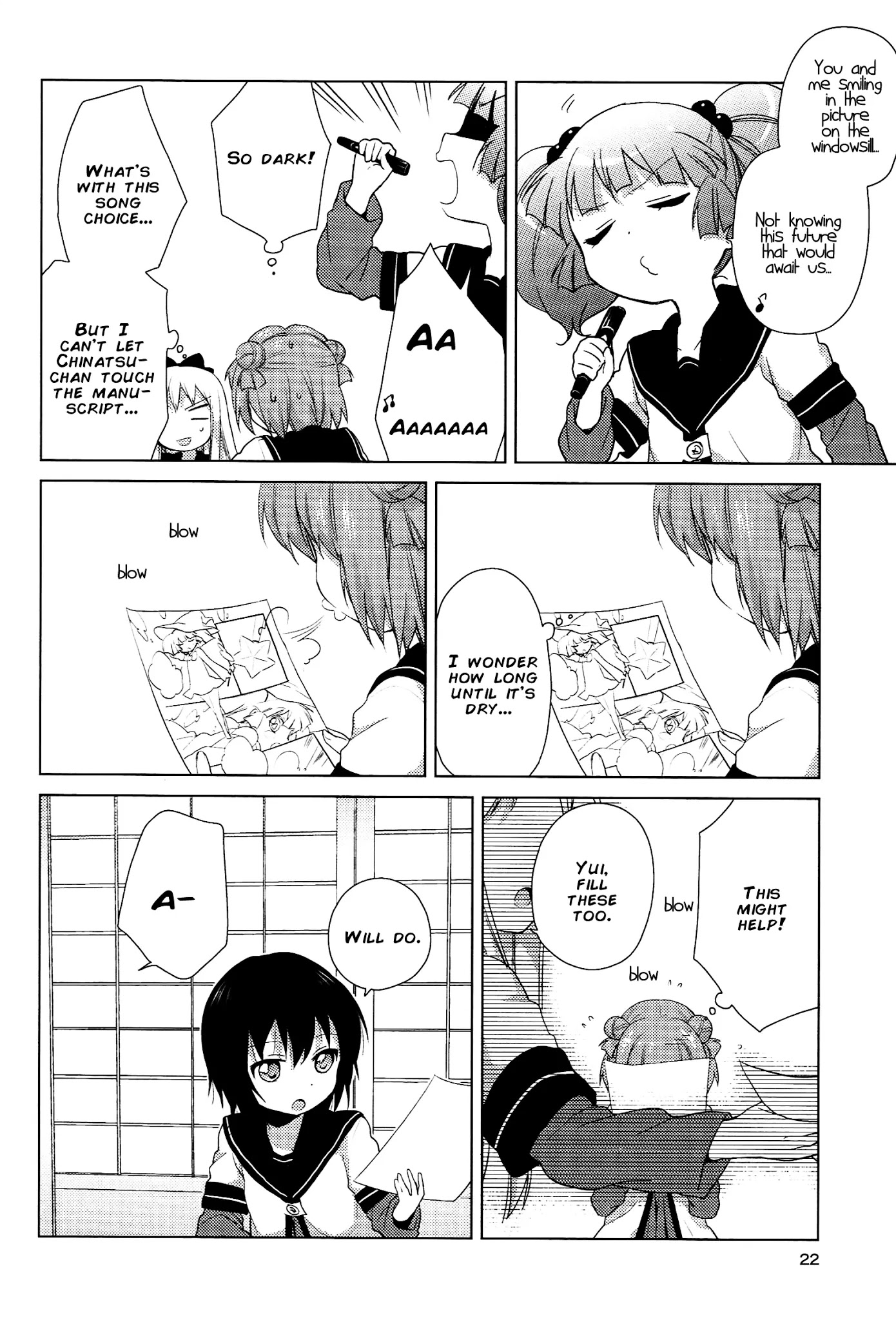 Yuru Yuri chapter 45 page 4