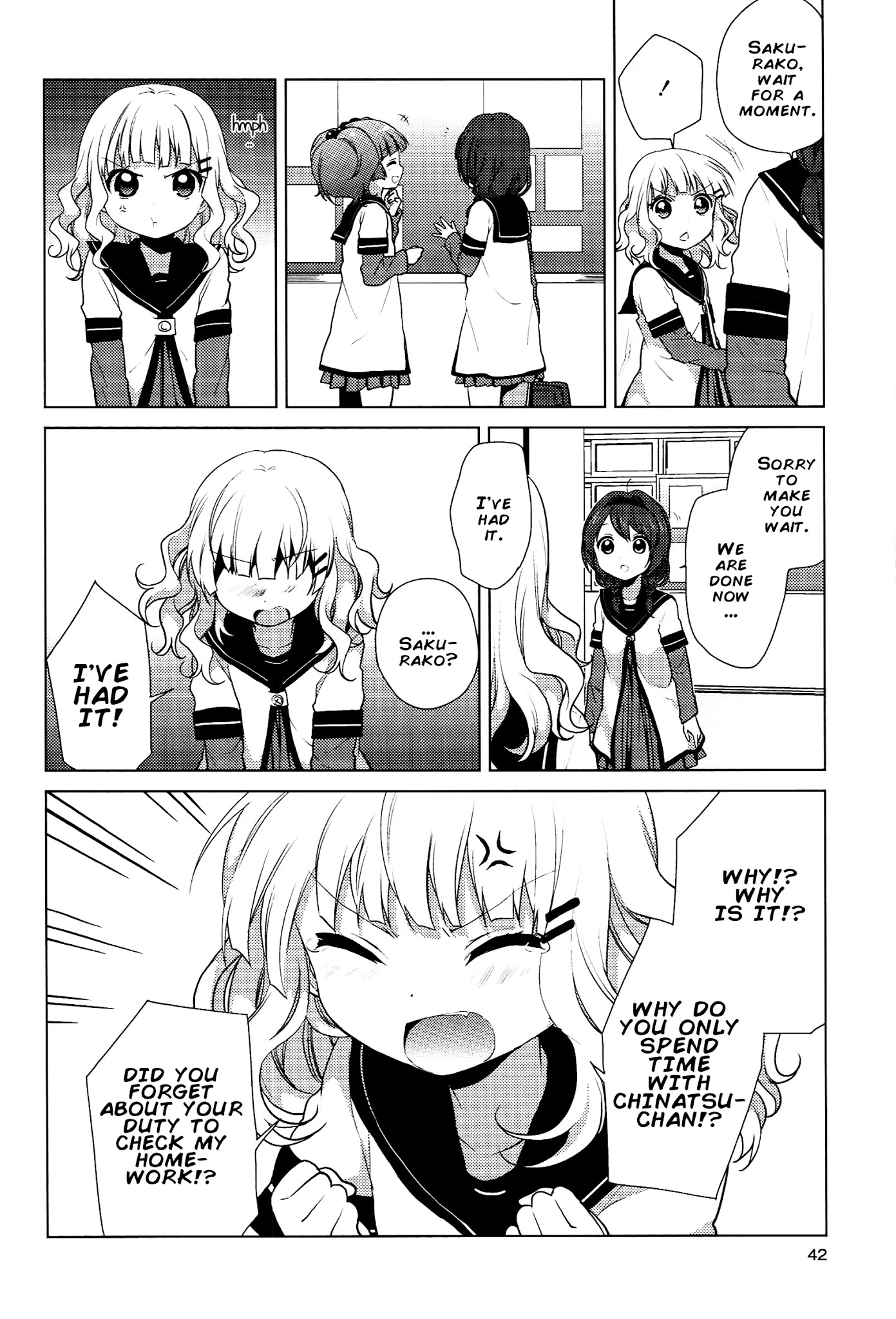 Yuru Yuri chapter 46 page 10