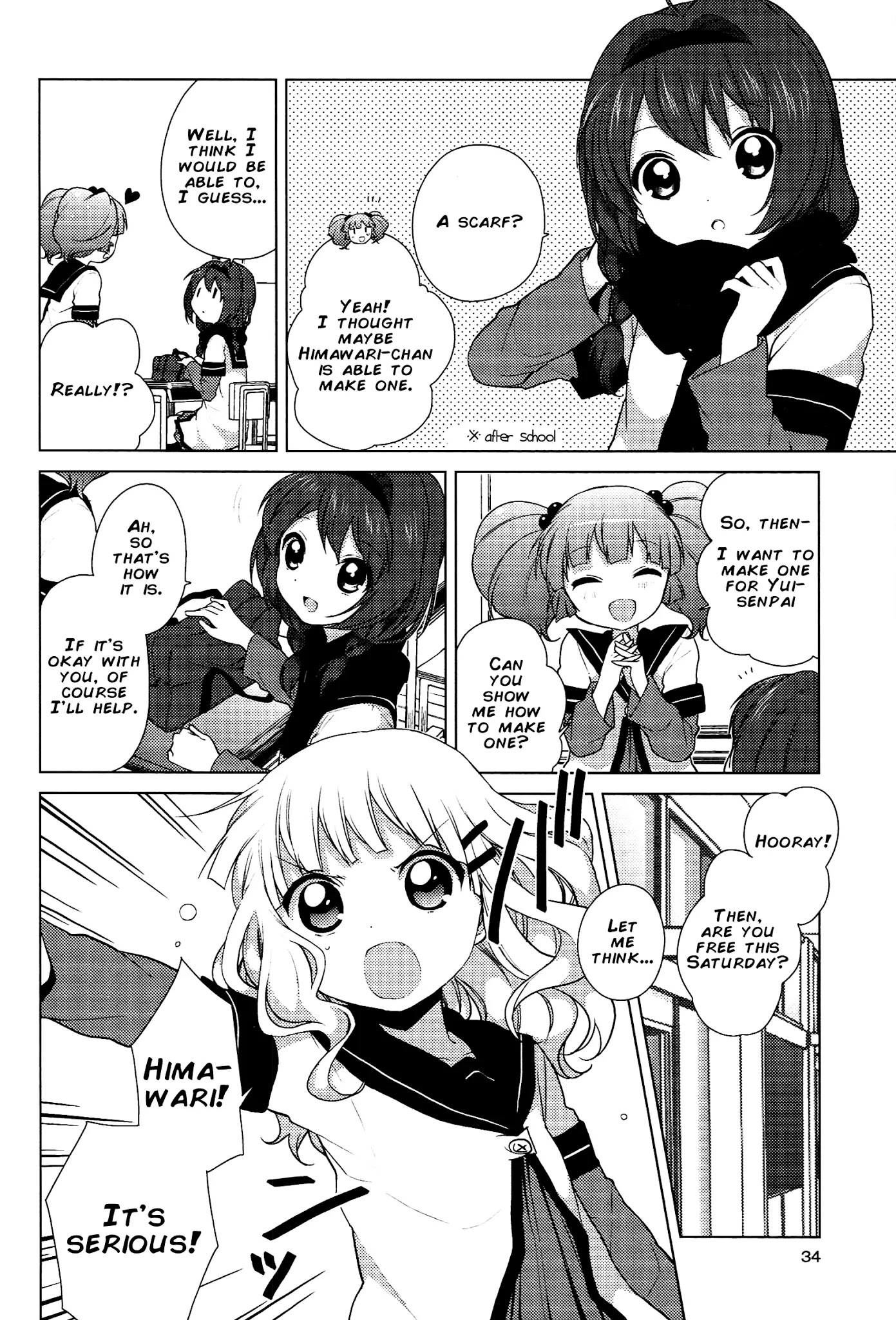 Yuru Yuri chapter 46 page 2